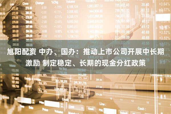 旭阳配资 中办、国办：推动上市公司开展中长期激励 制定稳定、长期的现金分红政策